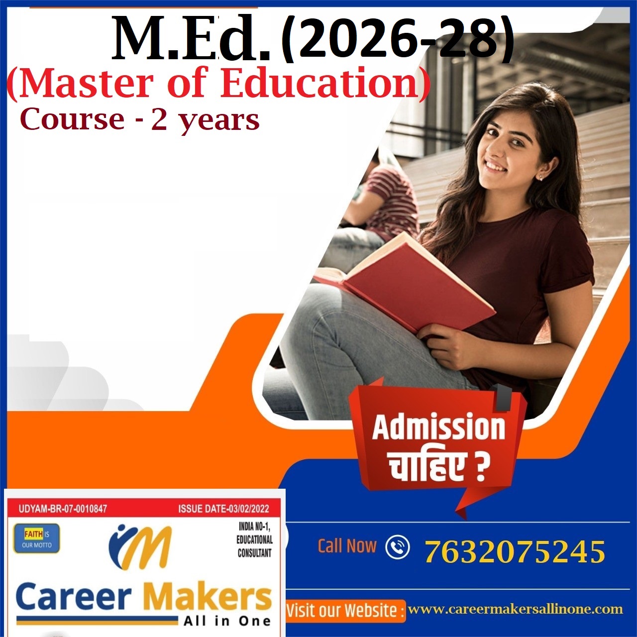 M.ED. HARYANA 2026-28